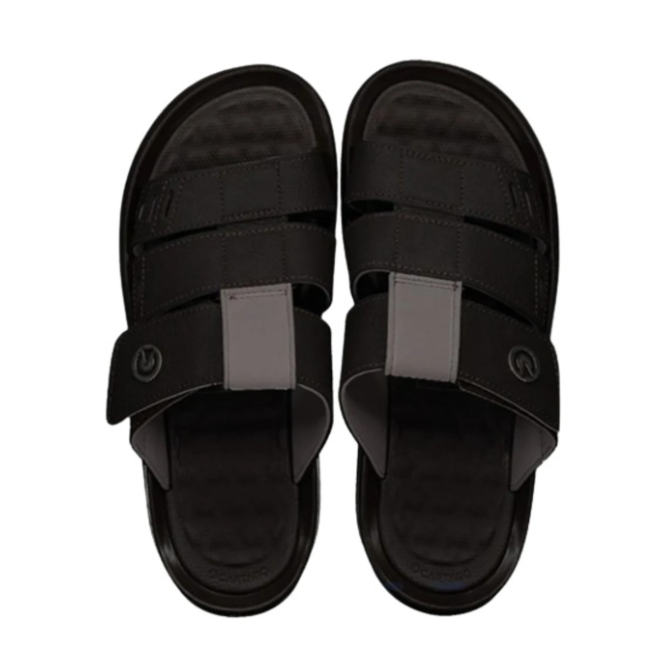 Women Santorini Brown Lll Slide Marrom