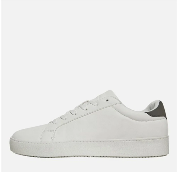 Brave Soul Mens Seb Shoes White Trainers