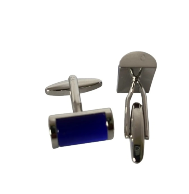 Exotic Designer Cufflinks - Blue - Image 2