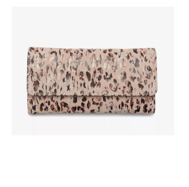 Clarks Women Roslyn Mid Leopard Print Purse