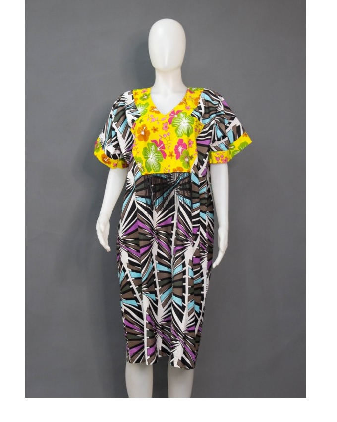 Pelumi Ankara Short Gown - Image 2