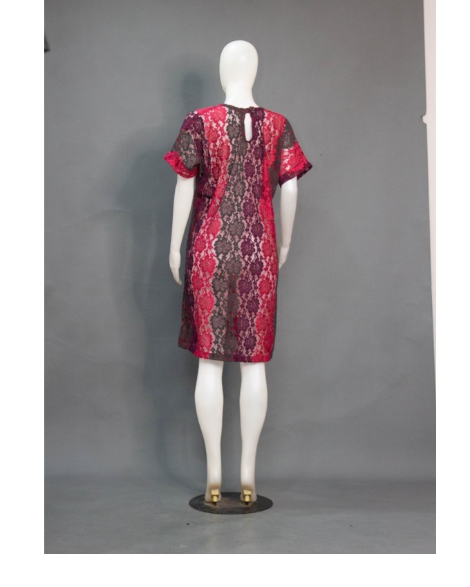 Sarah Short Chantilly Lace Gown - Image 4