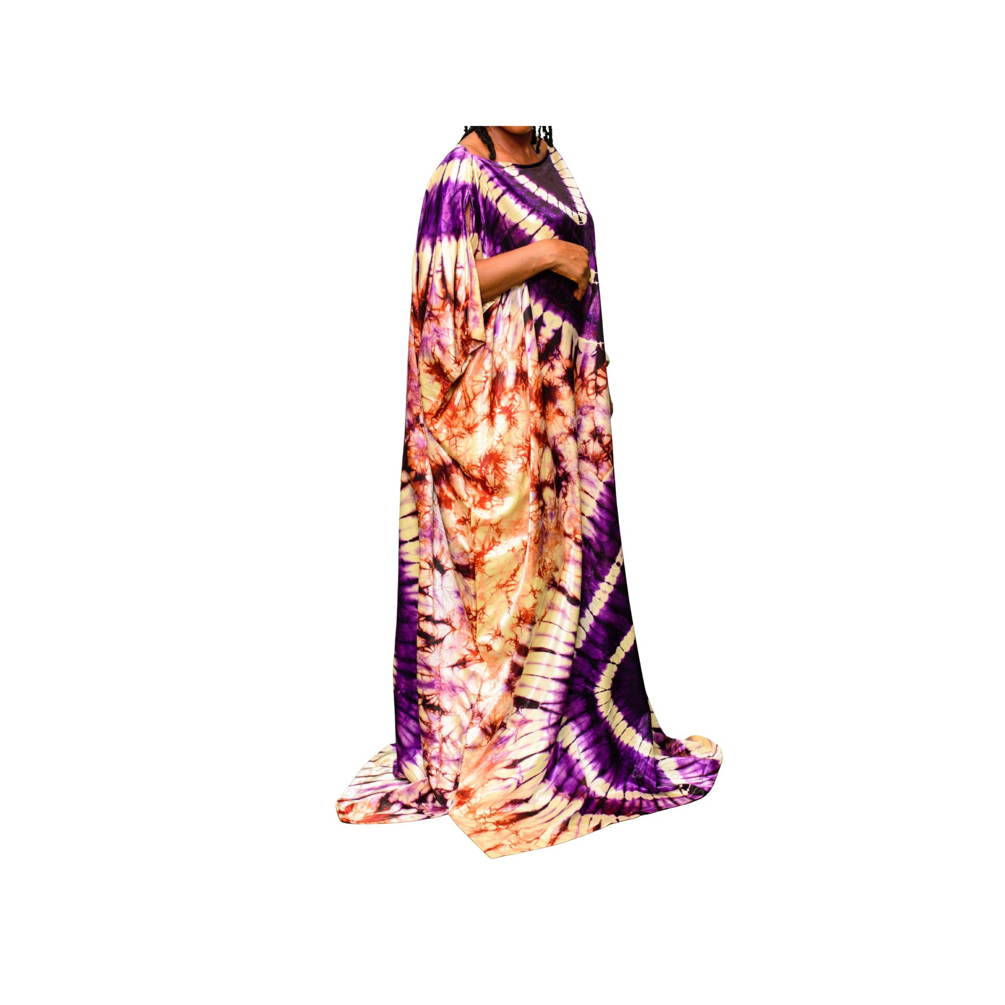 Bonnie Adire Boubou Long Gown