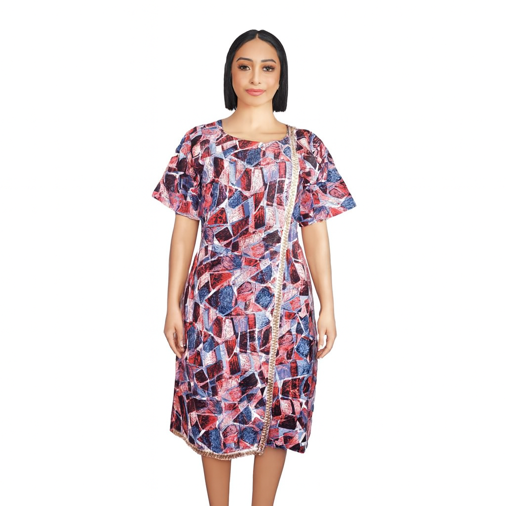 Wuraola Ankara Short Dress