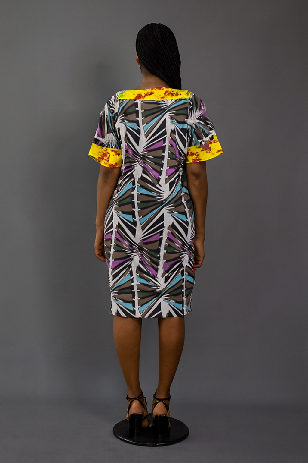 Pelumi Ankara Short Gown