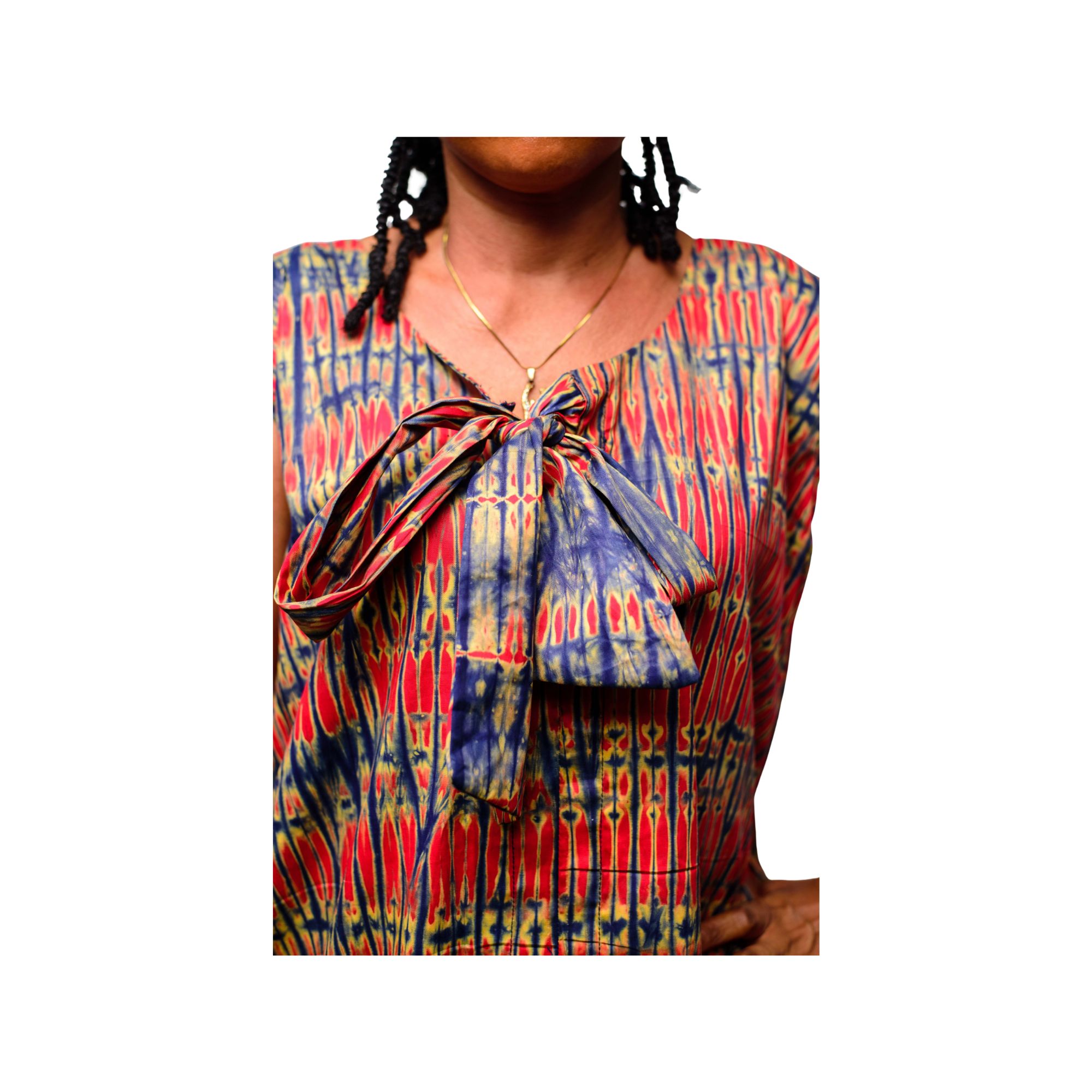 Annabel Adire Long Gown - Image 4