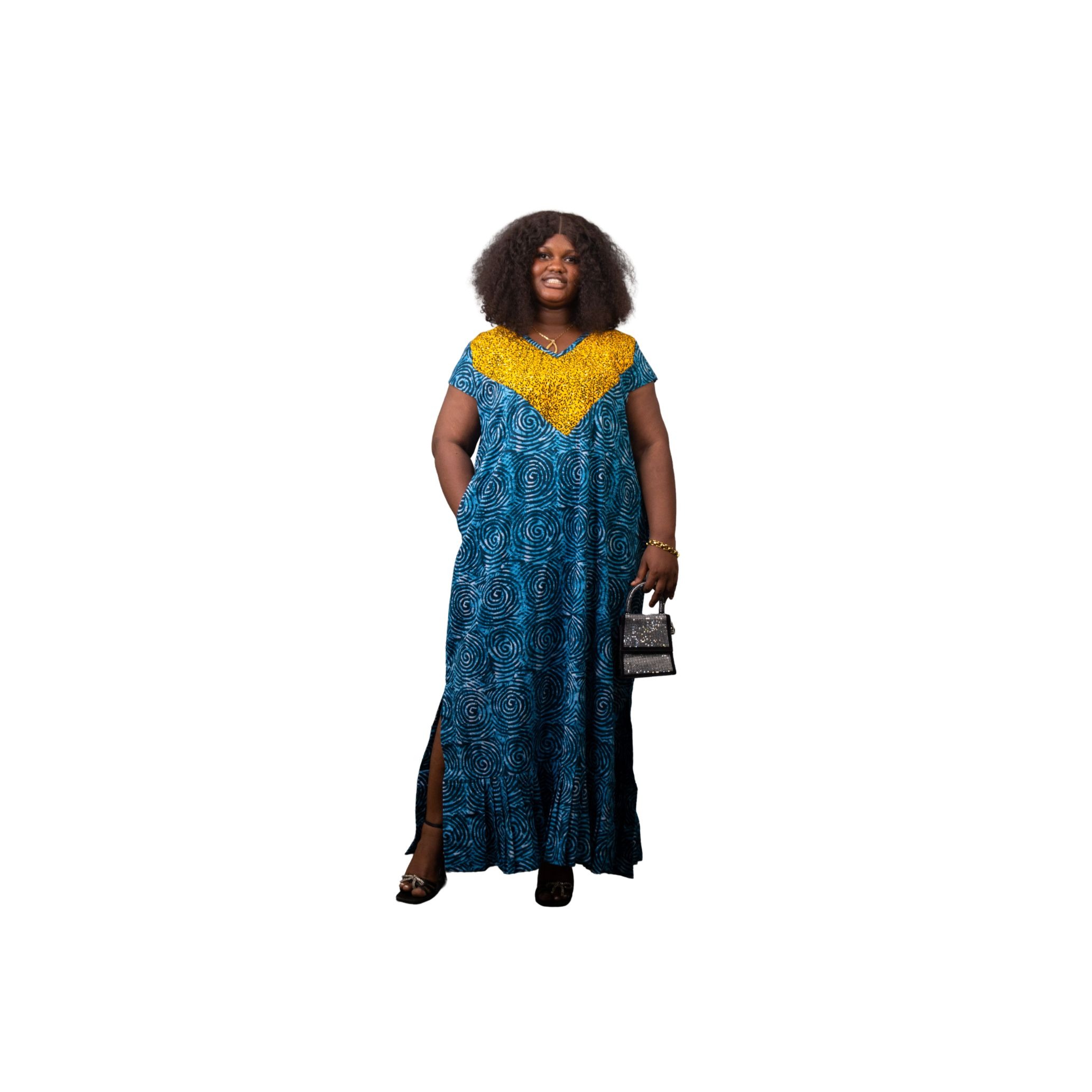 Irene Ankara Shift Dress