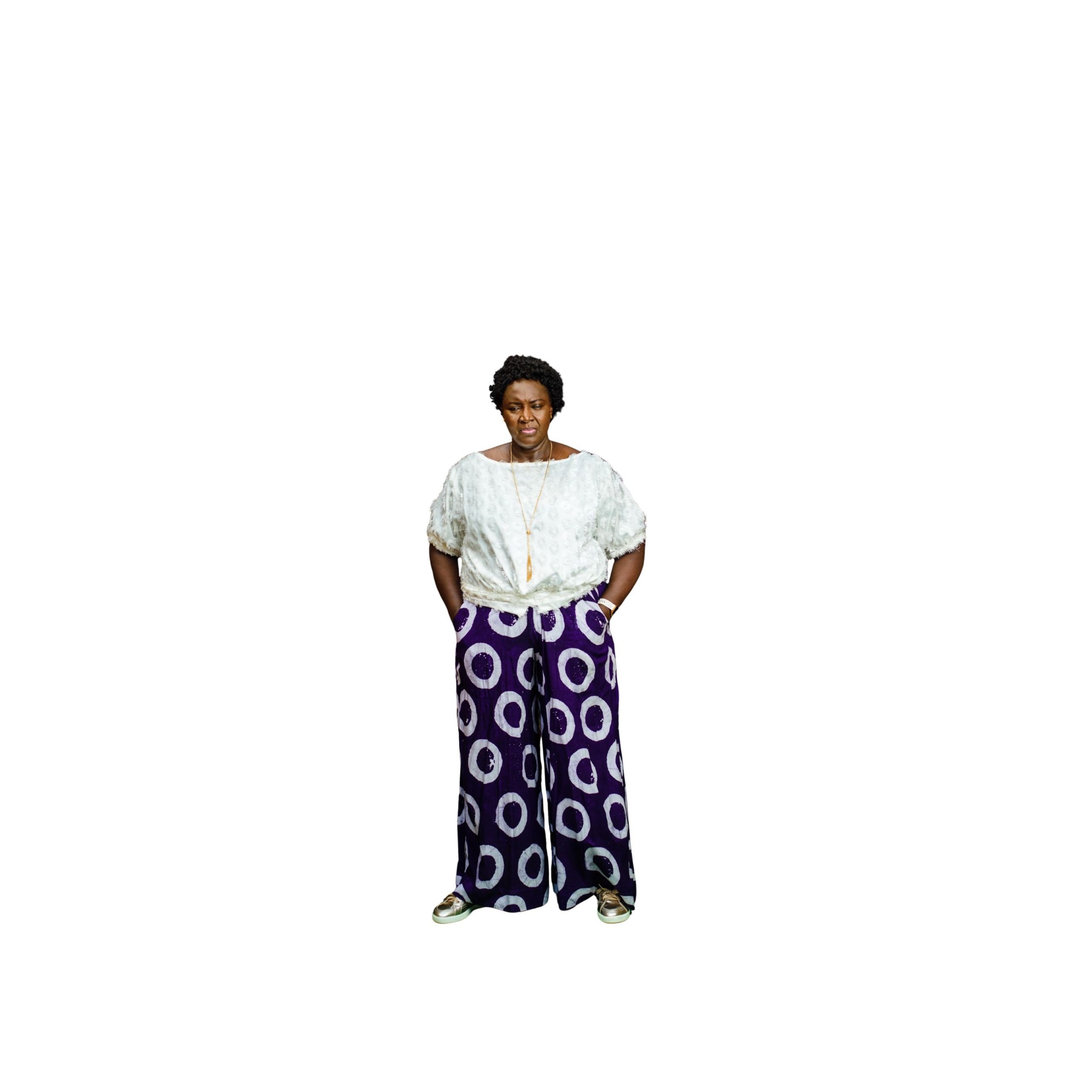 Ruby High Waisted Wide Leg Trouser