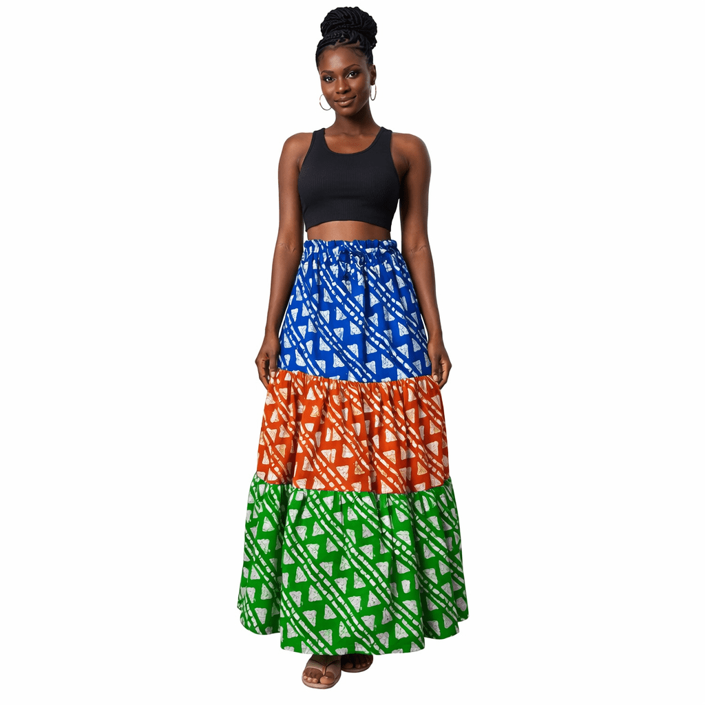 Brandi Unique Maxi Long Skirt